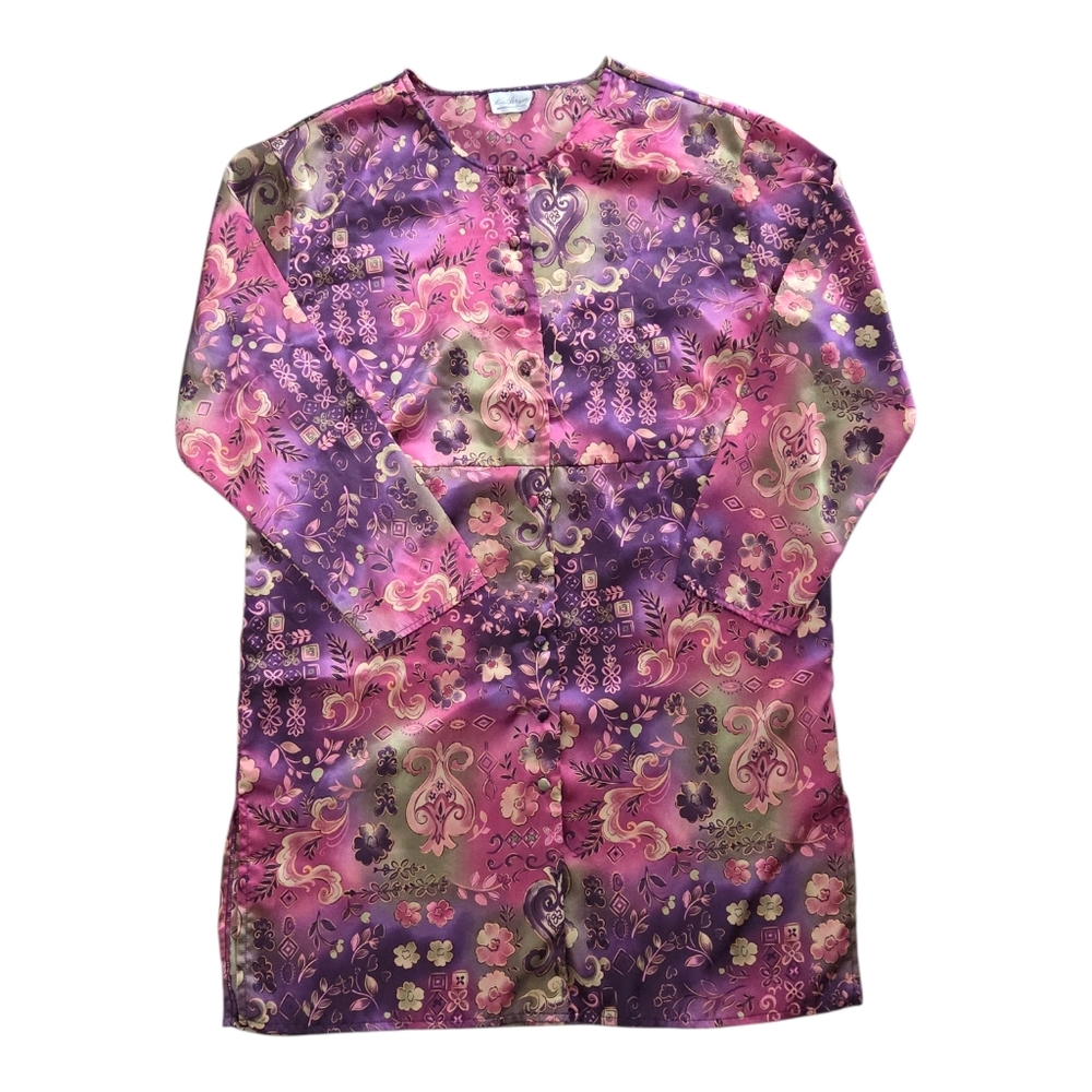Vintage Satin Sleepwear, Kathryn Brand, Size L/Xl